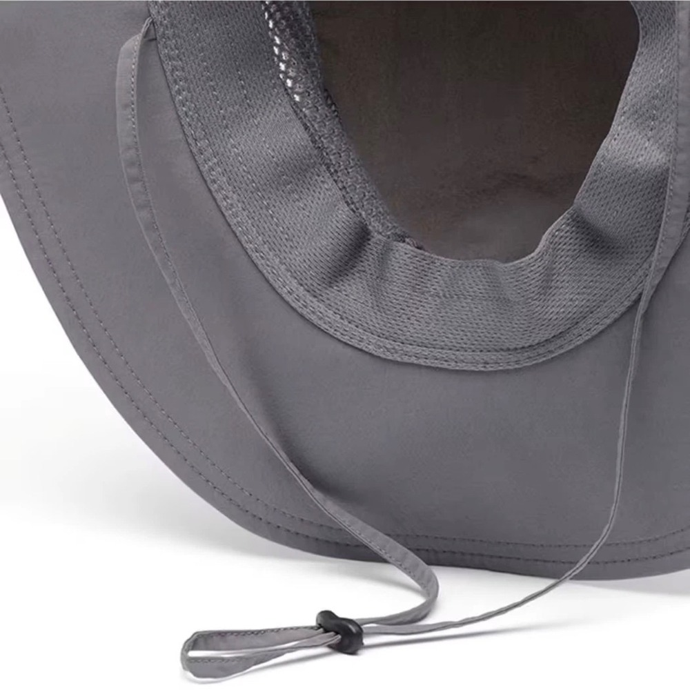 Ohio State Buckeyes Columbia Omni Shade Bora Bora Booney III O/S Bucket Hat Grey - Picture 3 of 5